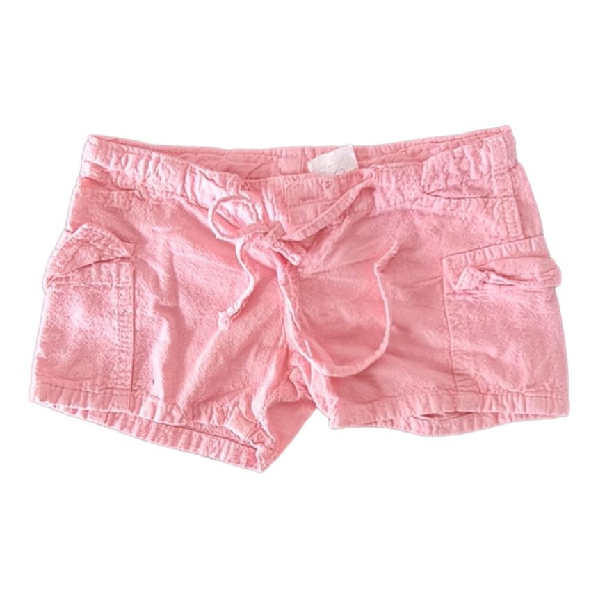 Short De Lienzo/algodon De Niña